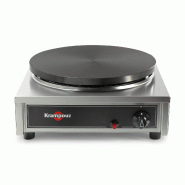 Crêpière gaz carrée Confort régulation manuelle ø 40 cm Krampouz Crêpière gaz carrée Confort régulation manuelle ø 40 cm Krampouz