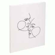 Exacompta Livre d'Or Art 22x27 cm, 100 pages, coloris ivoire - 3130630476894