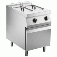 KBS Gastrotechnik KBS Friteuse électrique 2 cuves de 10 litres chacune 18kW avec chauffage élévateur 600x730x900 mm - 4059395041842