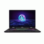 MSI Pulse 17 AI C1VFKG-009FR Intel Core Ultra 7 155H Ordinateur portable 43,2 cm (17") Quad HD+ 32 Go DDR5-SDRAM 1 To SSD NVIDIA GeForce RTX 4060 Wi-Fi 6E (802.11ax) Windows 11 Pro Noir MSI Pulse 17 AI C1VFKG-009FR Intel Core Ultra 7 155H Ordinateur portable 43,2 cm (17") Quad HD+ 32 Go DDR5-SDRAM 1 To SSD NVIDIA GeForce RTX 4060 Wi-Fi 6E (802.11ax) Windows 11 Pro Noir