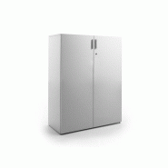 Armoire mi-haute Plus portes battantes avec serrure - 8 finitions possibles - Forma 5 Armoire mi-haute Plus portes battantes avec serrure - 8 finitions possibles - Forma 5