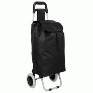 Tectake Chariot de courses, de marché Pliable 2 Roues  Noir - noir 401270