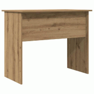 VidaXL Bureau chêne artisanal 90x50x74 cm bois d'ingénierie Modèle Milan Contemporain - 855977