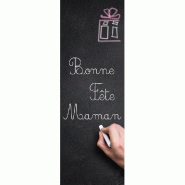 Affiche fête d/mères  40 x 115  cm recto ardoise