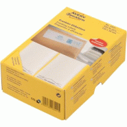 Avery Zweckform Étiquettes à affranchir, doubles, 138 x 48 mm - blanc 3442