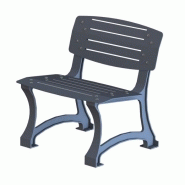 Banc public en métal buton industries bi 221 ma Banc public en métal buton industries bi 221 ma
