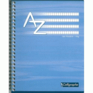 Calligraphe Lot de 5 Répertoire Ligne 7000 A4, 180p./90 feuilles 70 g/m² reliure intégrale, quadrillé 5x5 - 3210330002774