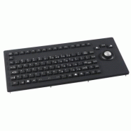Clavier trackball encastrable en caoutchouc avec boule de 25mm 92 touches IP67 USB QWERTZ - Référence: RKCT92F49USB Clavier trackball encastrable en caoutchouc avec boule de 25mm 92 touches IP67 USB QWERTZ - Référence: RKCT92F49USB