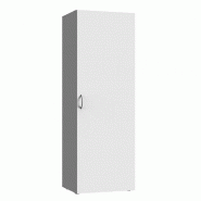 COLONNE DE RANGEMENT LUND 1 PORTE BLANC MAT 45 X 40 CM PROFONDEUR