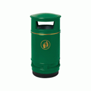 Corbeille MORVAN 90 Litres - Vert 6026