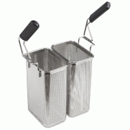 Diamond - Set 2 paniers cuiseurs 24,5 L (2 x GN 1/4) professionnel – A17/ST-2 x 14 - AKS-A17/ST-2X14