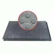 Location de plaques de protection de sols et répartition de charge en plastique pour engins, véhicules et piétons - REMOPLA