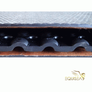 Matelas de Box en Caoutchouc - 240 x 190 cm - Épaisseur 40 mm - Structure 5 couches