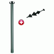 Poteau PVC Vert bronze avec pointe - 2000055 Poteau PVC Vert bronze avec pointe - 2000055