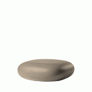 Pouf in & out Chubby Low - beige amande