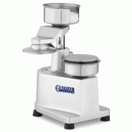 Royal Catering - Royal Catering Presse a Burger Machine à Hamburger RCHM-100 (Diamètre: 10 cm, Acier inox, incl. 500 feuilles de séparations) - 425