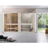 Sauna & hammam logica sh et logicafilo sh - pool and co - standard : 373 x 171 x 217h