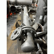 Échangeur tubulaire d'occasion 0,75 m2 inox - référence : c5445