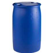 Fût plastique à bondes de forme cylindrique ou à facette - 30 L à 220 L
