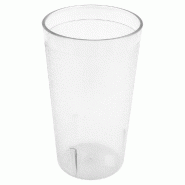 Gobelet réutilisable transparent 360ml Ø5,5x12,7cm - par 72