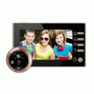 Interphone Vidéo Intelligent 4.3 Pouces 3MP Vision Nocturne Détection Mouvement + SD 32Go Or YONIS - doré 3615616791180 Interphone Vidéo Intelligent 4.3 Pouces 3MP Vision Nocturne Détection Mouvement + SD 32Go Or YONIS - doré 3615616791180