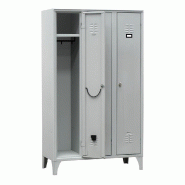 ITALCONCEPT L2G Vestiaire Industrie Propre Acier Sur Pieds, - 3616350138545 ITALCONCEPT L2G Vestiaire Industrie Propre Acier Sur Pieds, - 3616350138545