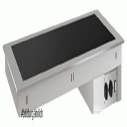 KBS Gastrotechnik KBS Plaque chauffante encastrable Gn 3/1 Prêt à brancher 1125x700x190 mm 230 Volt - 4059395022766