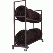 Rack de stockage de pneumatique sur roulettes - réf. Mod-94