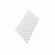 Schneider - Tapis d'emporte-pièce en plastique, Trois feuilles, No. 8a, Ø 35 mm - plastique 166028