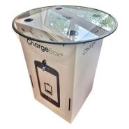 Station de charge à induction et câbles - Capacité jusqu'à 24 téléphones, tablettes - Evony Station de charge à induction et câbles - Capacité jusqu'à 24 téléphones, tablettes - Evony