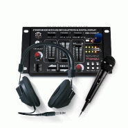 Table de mixage sono dj BM SONIC bms-21usb-bt 4 voies usb bluetooth, 1 phono/line, 1 phono/usb, 1 cd, casque, micro inclus - 3666638039538 Table de mixage sono dj BM SONIC bms-21usb-bt 4 voies usb bluetooth, 1 phono/line, 1 phono/usb, 1 cd, casque, micro inclus - 3666638039538