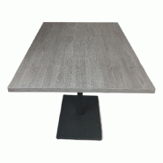 Table rectangulaire 1200x800H770 Stratifié Bois Gris Pedrali TBLRE120x80StraBoisGris