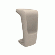 Tabouret Design UFO - granit crème