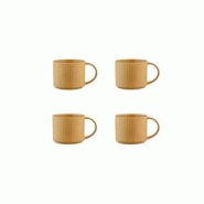 Bjorn Mug SCANDI 50cl - 4 pièces - Ocre - jaune 3701488309575
