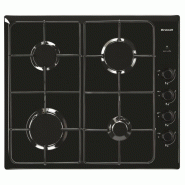 BRANDT Table de cuisson gaz BPE6410B - noir BPE6410B BRANDT Table de cuisson gaz BPE6410B - noir BPE6410B