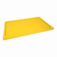 Couvercle Polypropylène Clippé GN 1/1 - HACCP Jaune - Gastroland - jaune plastique polypropylène 3701666009426