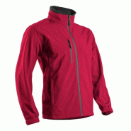 Coverguard - Veste Softshell de travail imperméable rouge YANG II Rouge Taille L - L rouge 5450564026278