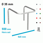 Etrier de protection diam. 35 mm