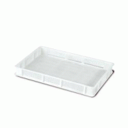 Giganplast Boîte de service perforée Cm.60x40x13x - blanc BM70241 Giganplast Boîte de service perforée Cm.60x40x13x - blanc BM70241