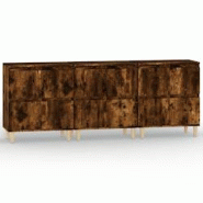 Helloshop26 - Buffet bahut commode armoire meuble de rangement organisateur cuisine salle de séjour salons 3 pcs 60 x 35 x 70 cm 02_0037049 - 3000213 Helloshop26 - Buffet bahut commode armoire meuble de rangement organisateur cuisine salle de séjour salons 3 pcs 60 x 35 x 70 cm 02_0037049 - 3000213