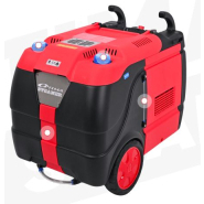 Nettoyeur vapeur industriel tout électrique avec une conception durable améliorée, une vapeur sèche sans émission, une capacité d'eau accrue et un écran LCD lumineux - Optima XE27K