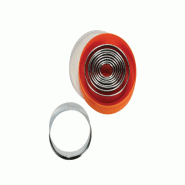 Schneider - Ensemble d'emporte-pièces ovales, lisses, 9 pièces, acier inoxydable, épaisseur du matériau : 0,4 - 0,5 mm - inox 199504