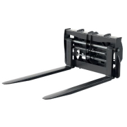 Tablier porte-fourches flottantes 16 t avec fourches de 2 400 mm de long, positionneur et déplacement latéral - ATT-03-024 -  MAGNITH