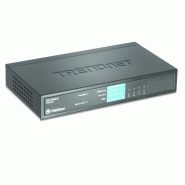 Trendnet TPE-S44 commutateur réseau Non-géré Bleu Connexion Ethernet, supportant l'alimentation via ce port (PoE)