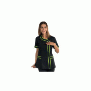 Tunique femme casacca brasilia noire vert isacco taille xl