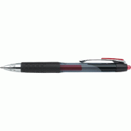 Uni-ball Stylo roller encre gel Signo 207, pointe de 0,7 mm, encre rouge - 142221