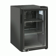 Vitrine réfrigérante positive - Porte vitrée - 60L - Température 0°C/+10°C - Classe climatique 4 Vitrine réfrigérante positive - Porte vitrée - 60L - Température 0°C/+10°C - Classe climatique 4