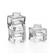 18 bocaux en verre onda empilables 212 ml to 53 mm (capsules non incluses)