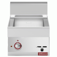 Bain-marie électrique gn 1/1 hauteur 150 mm à poser - 400x650x280/3... - PE65/BM4T-N