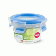 Boite ronde 0,15 L bleu clip&close - Rond Plastique Emsa 9.2x9.2 cm - bleu 4009049303208 Boite ronde 0,15 L bleu clip&close - Rond Plastique Emsa 9.2x9.2 cm - bleu 4009049303208
